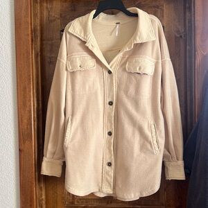 Free People jacket size SP.